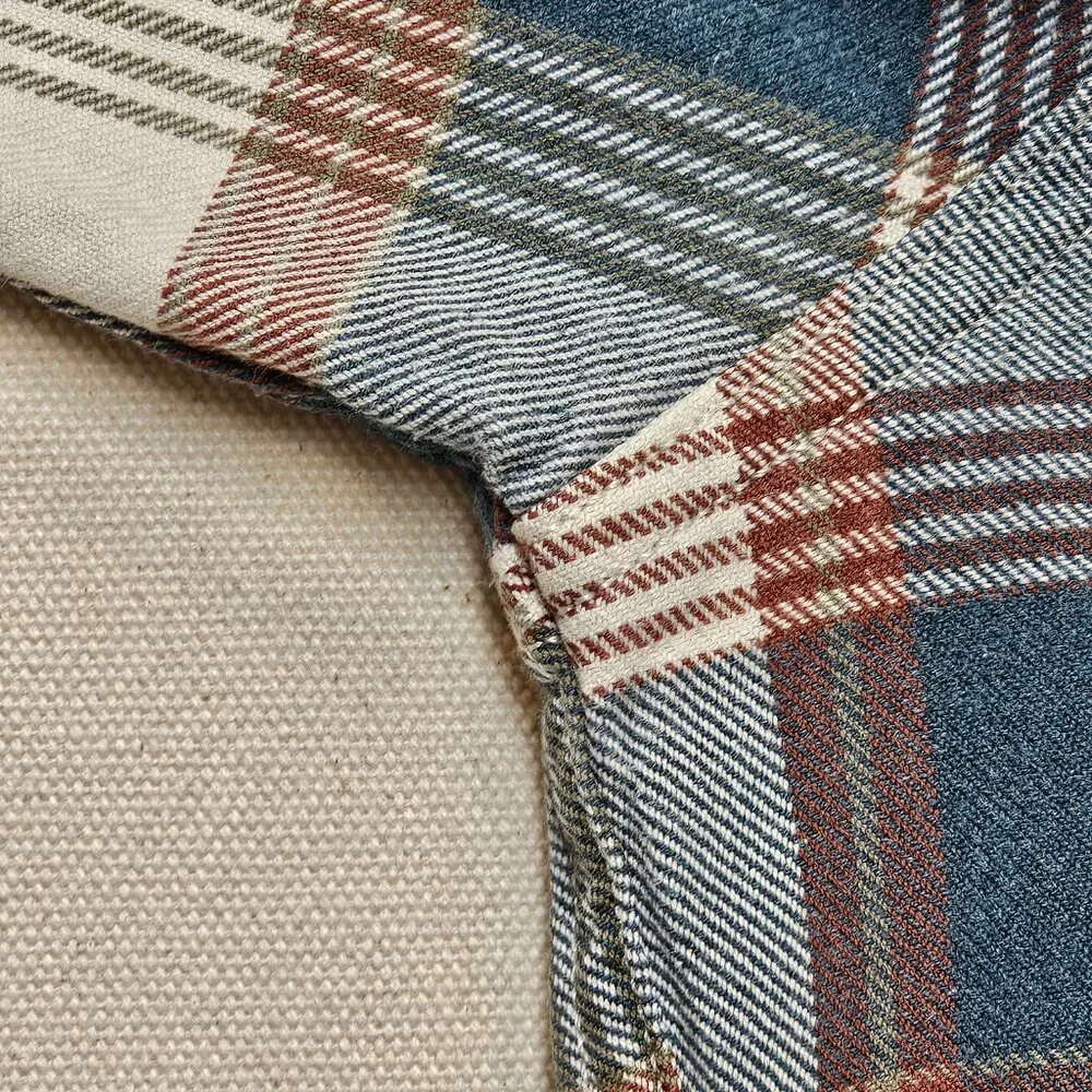 J.Crew Wallace & Barnes Flannel Plaid Button Down Slim M